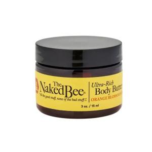 The Naked Bee NBBB-O Orange Blossom Honey Body Butter, 8 Oz