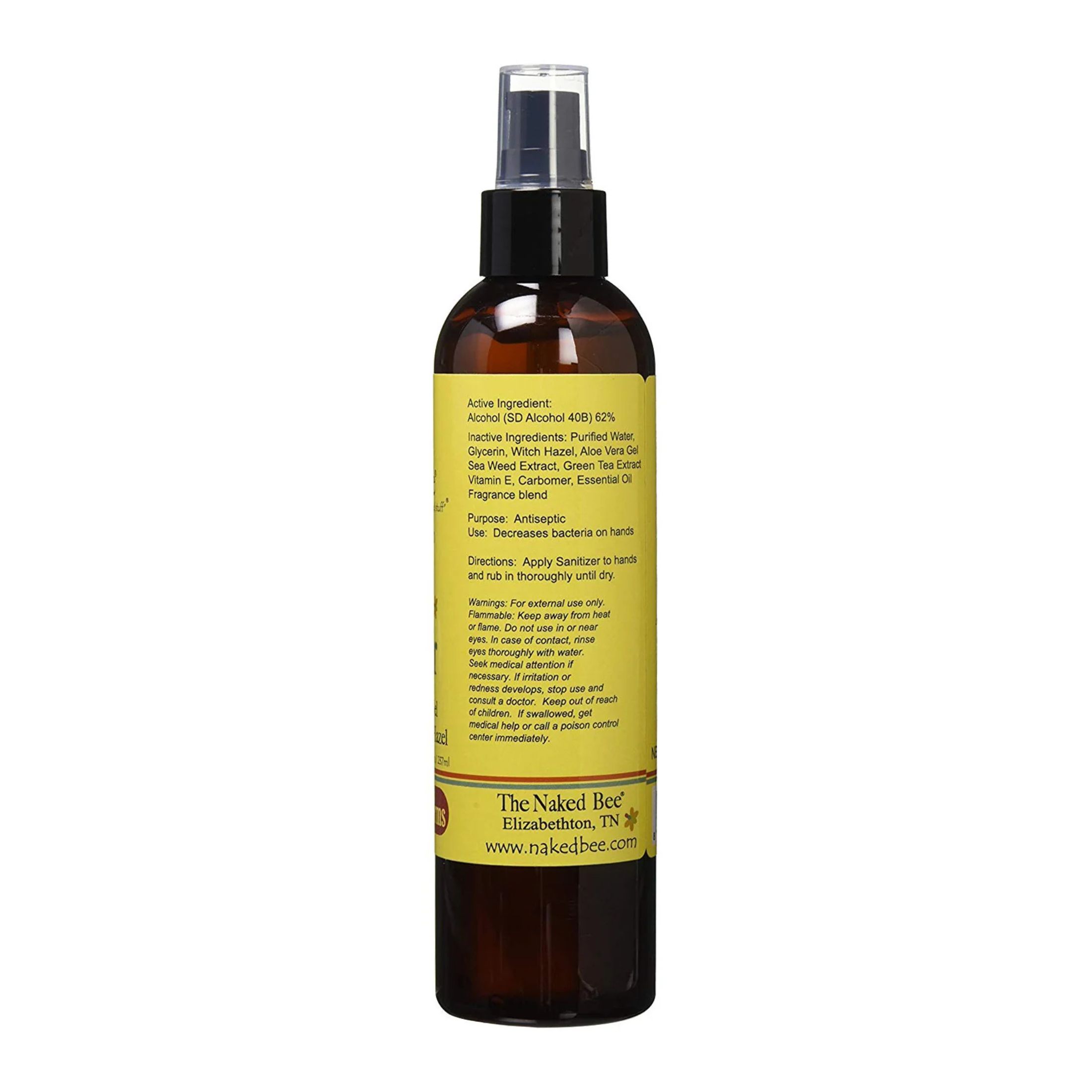 Naked Bee The Orange Blossom Honey Hand Sanitizer