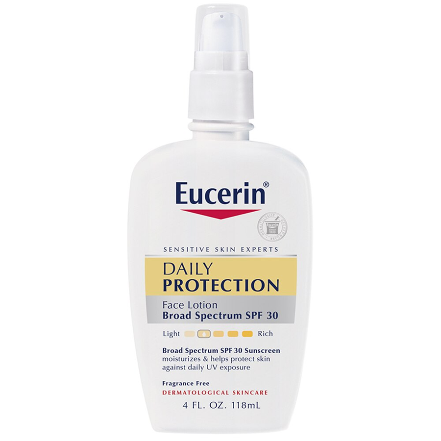 Eucerin Daily Protection Sunscreen Face Lotion - SPF 30 - 4 Fl Oz