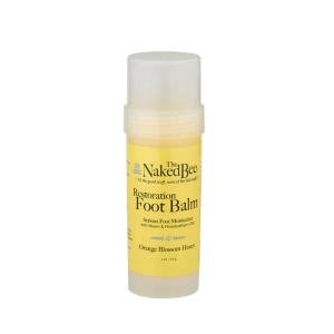 The Naked Bee Restoration Foot Balm - Orange Blossom Honey