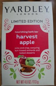 Yardley Bath Bar Harvest Apple, 113 Grams