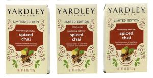 Yardley London Bath Bar Spiced Chai, 113 Grams