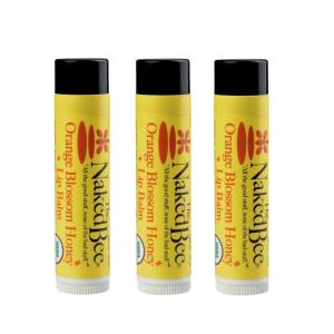 The Naked Bee Orange Blossom Honey Organic Lip Balm