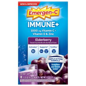 Emergen-C Elderberry Immune Plus Drink Powder