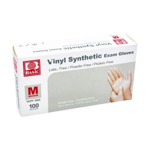 Basic Concentric Health Alliance - Vinyl Exam Glove - Medium