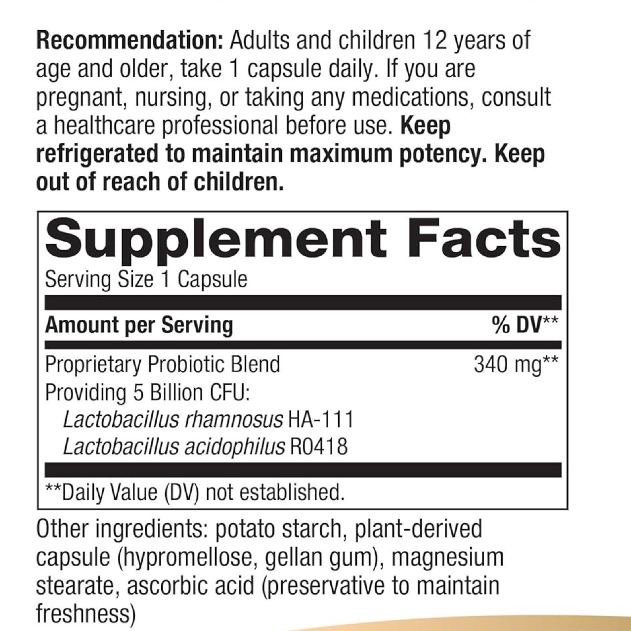 Nature's Way Primadophilus Original, 90 Vegetarian Capsules