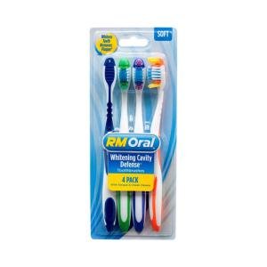 RM Oral Whitening Cavity Defense Toothbrushes Soft