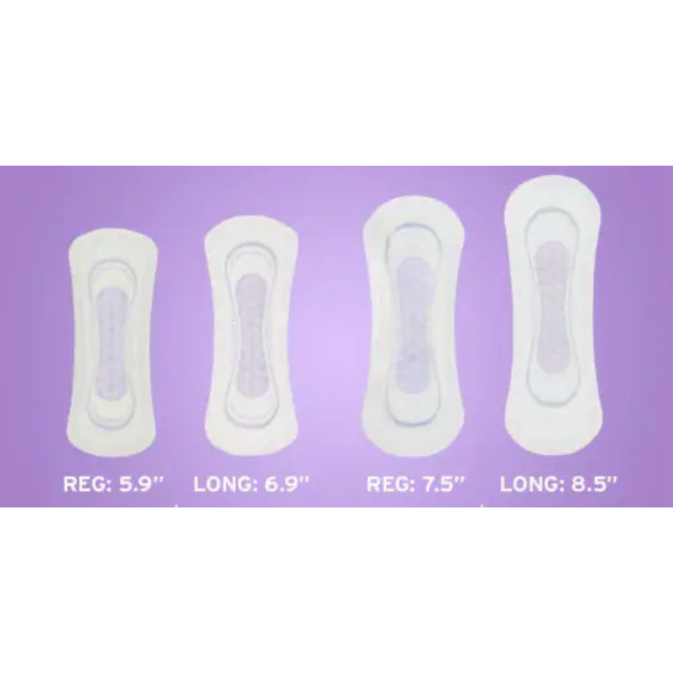 Poise Ultra Thin Incontinence Pads Light Absorbency Regular