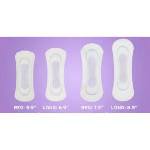 Poise Ultra Thin Incontinence Pads Light Absorbency Regular