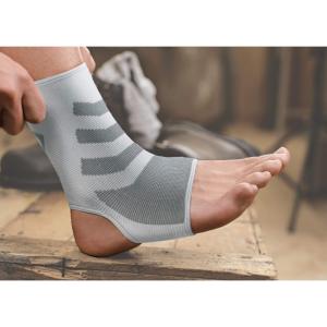 ACE Brand Compression Ankle Support, Large/Extra Large, Gray