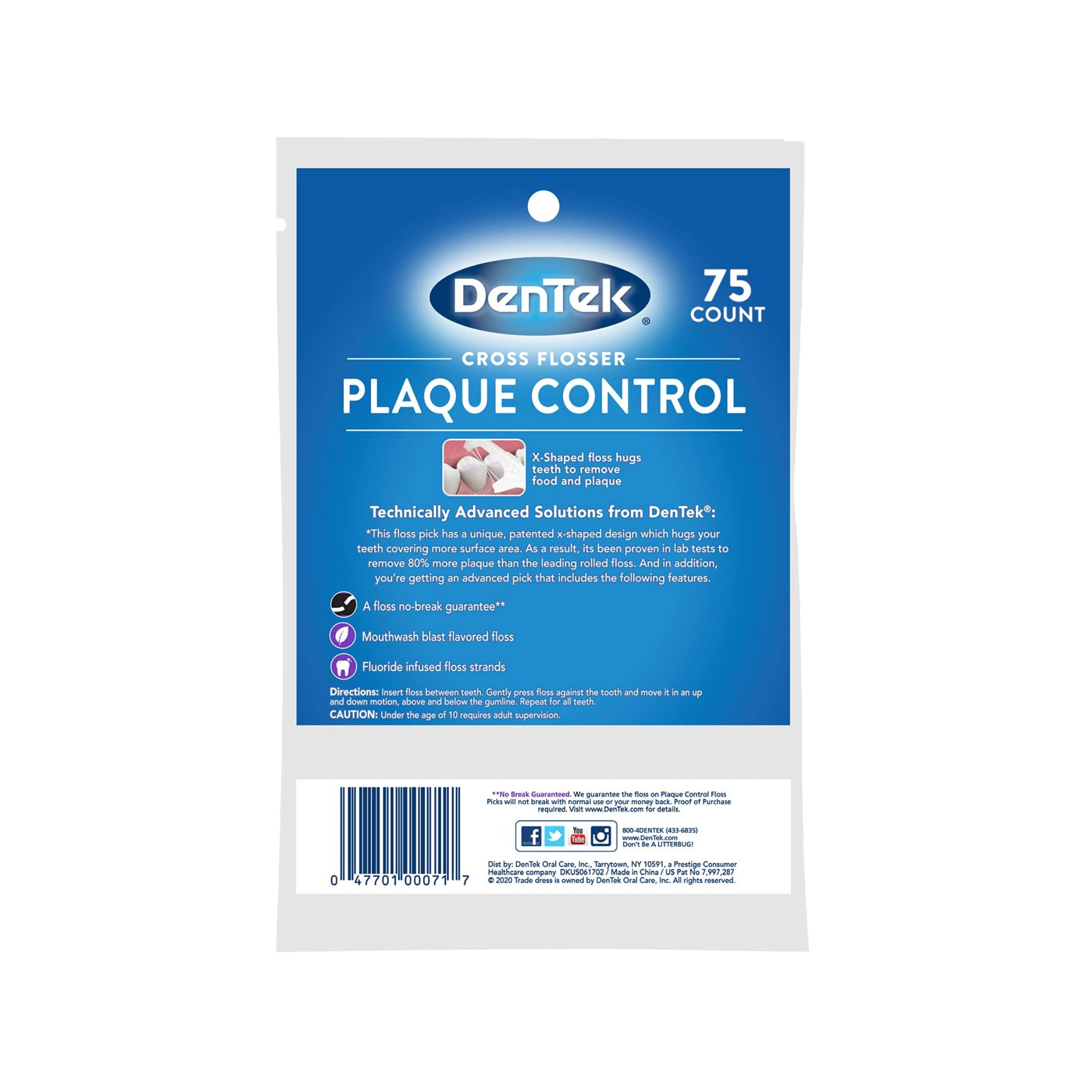DenTek Cross Flosser Floss Picks