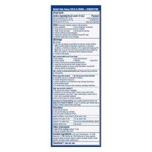 Vicks NyQuil Severe Honey Cold & Flu Nighttime Relief 12 Fl Oz