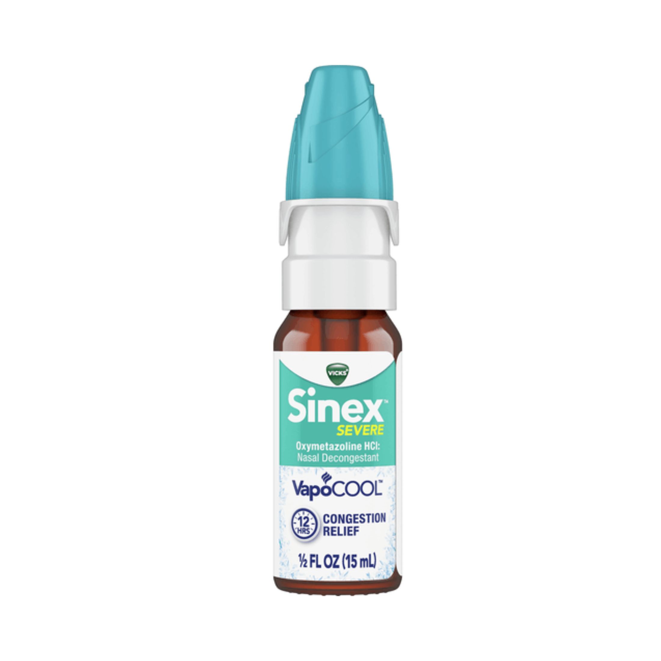 Vicks Sinex SEVERE Ultra Fine Nasal Mist With VapoCOOL. Max Strength Congestion Relief: Works In Seconds, Lasts 12 Hours, 0.5 Fl Oz