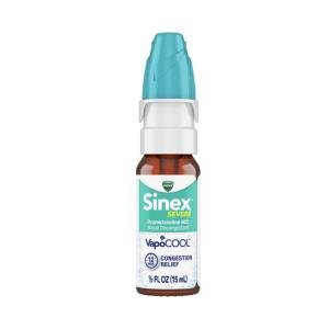 Vicks Sinex SEVERE Ultra Fine Nasal Mist With VapoCOOL. Max Strength Congestion Relief: Works In Seconds, Lasts 12 Hours, 0.5 Fl Oz