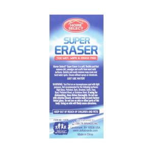 Home Select Super Eraser, All Purpose Cleaning, 2 Pack