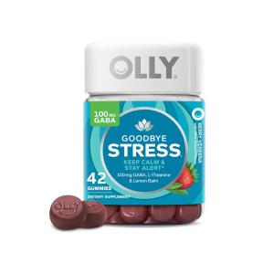 Olly Goodbye Stress Supplement Gummies - Berry Verbena