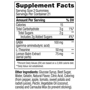 Olly Goodbye Stress Supplement Gummies - Berry Verbena