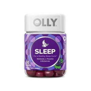 Olly Restful Sleep Gummy Supplements, Blackberry Zen