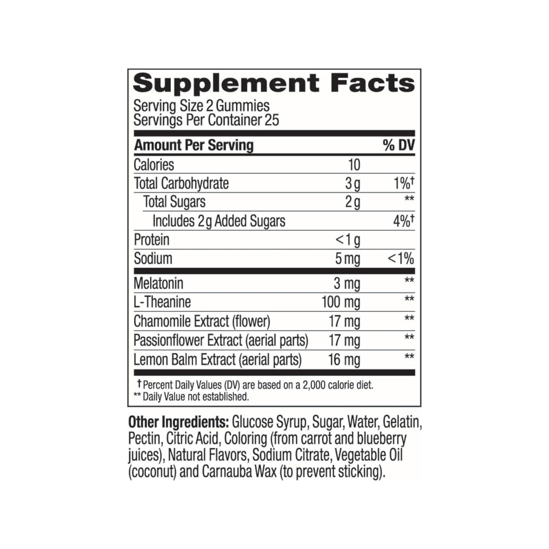Olly Restful Sleep Gummy Supplements, Blackberry Zen