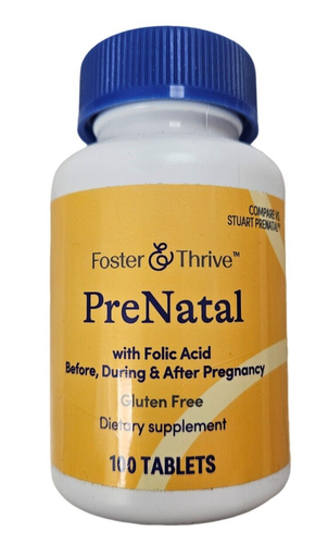 Vitamins F&T PRENATAL W/ Folic Acid 100ct