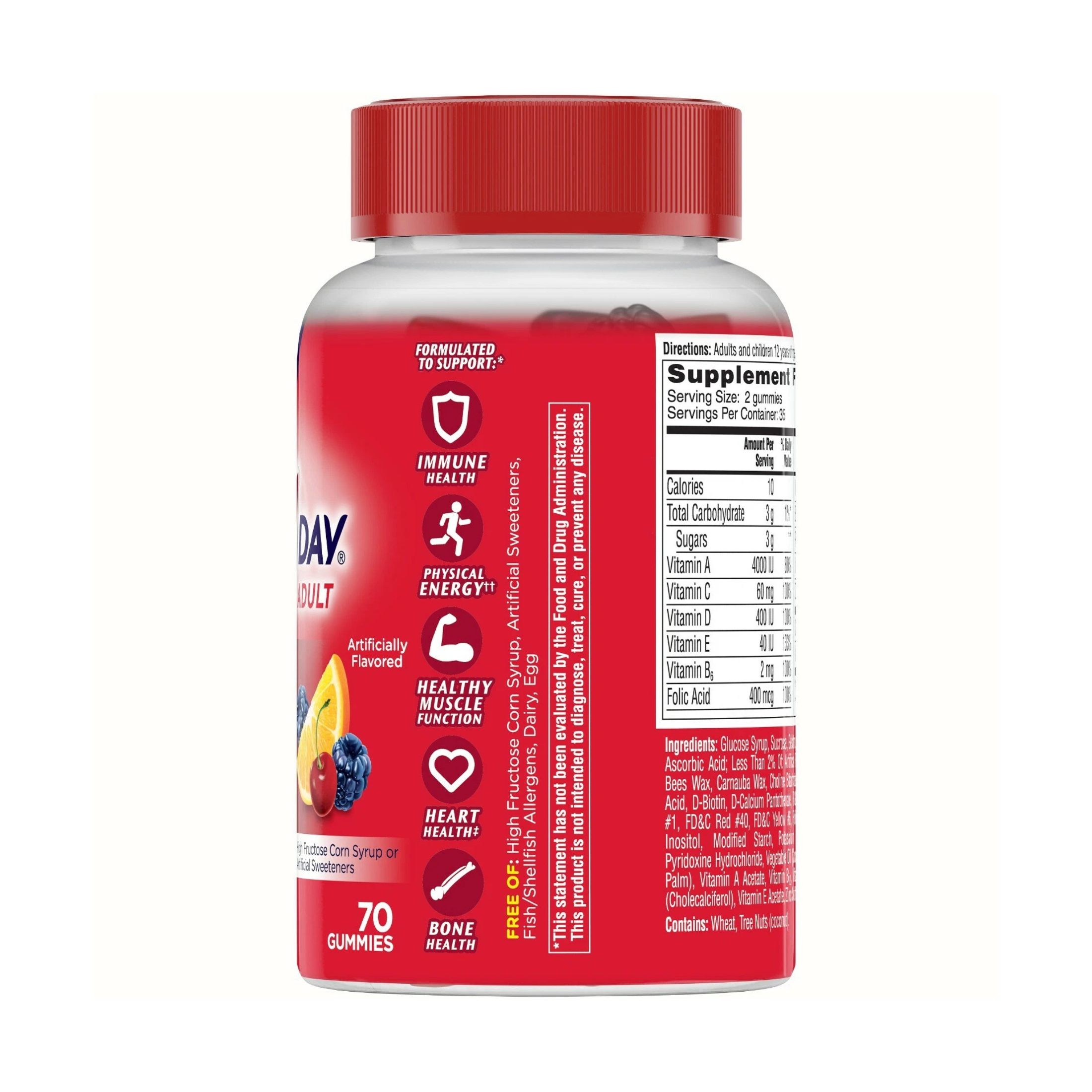 One A Day VitaCraves Adult Multivitamin Gummies Fruit