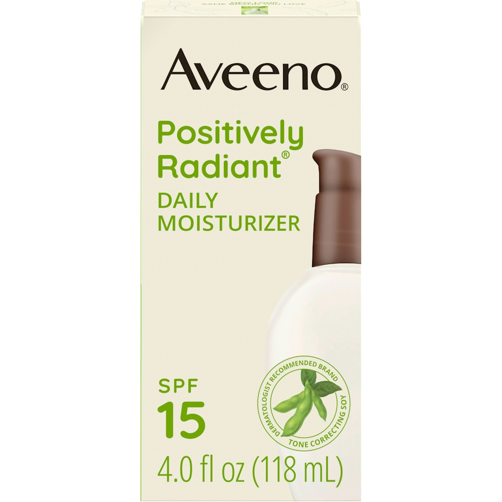 Aveeno Sunscreen, Daily Moisturizer, Broad Spectrum SPF 15 4 Fl Oz