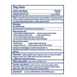 Visine Red Eye Hydrat Comfort Drop 0.5 Oz