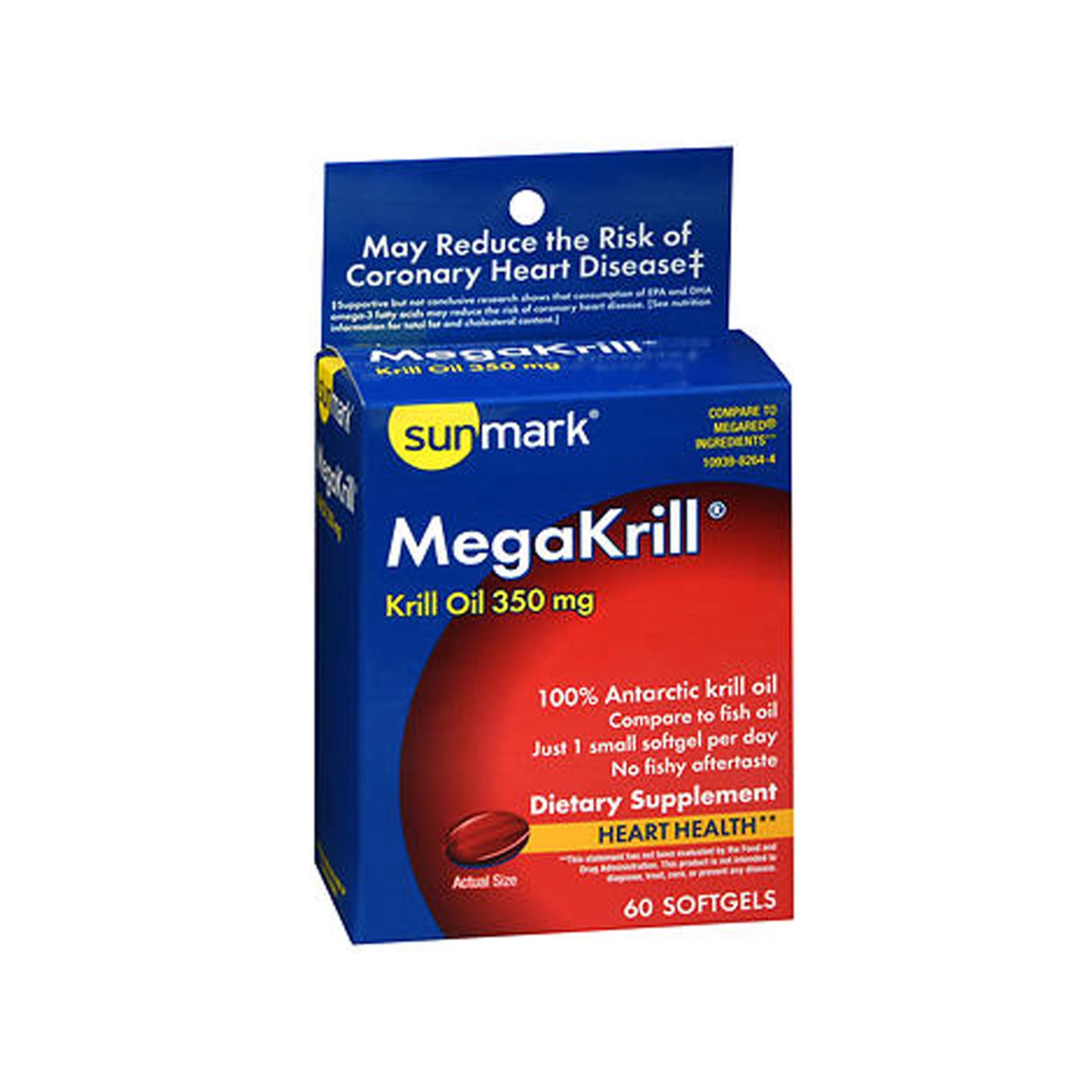Sunmark MegaKrill Softgels 60 Softgels