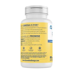 Oceanblue Omega-3, Softgels, Natural Orange Flavor
