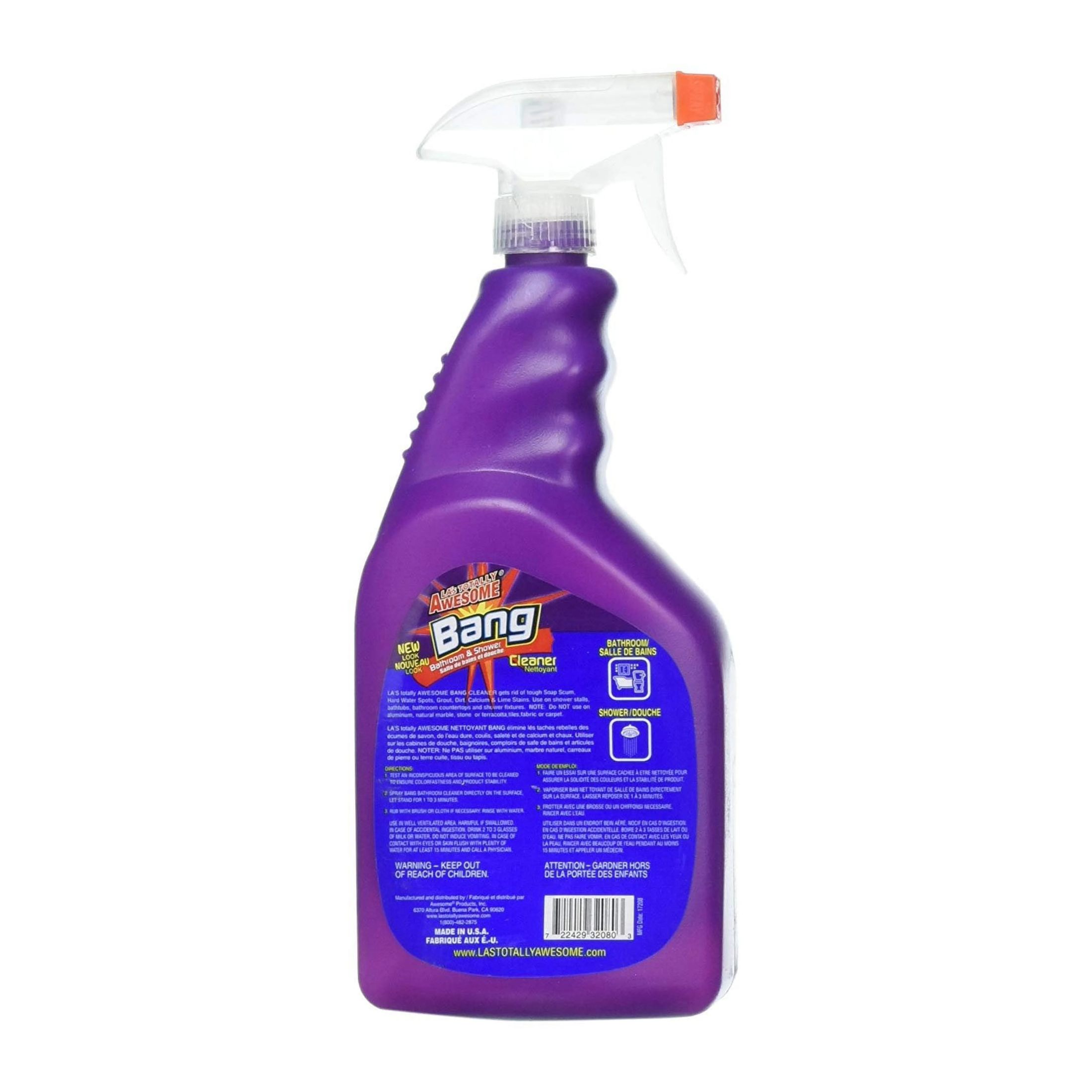 LA's Totally Awesome Bang Bathroom & Shower Cleaner - 32oz/946ml