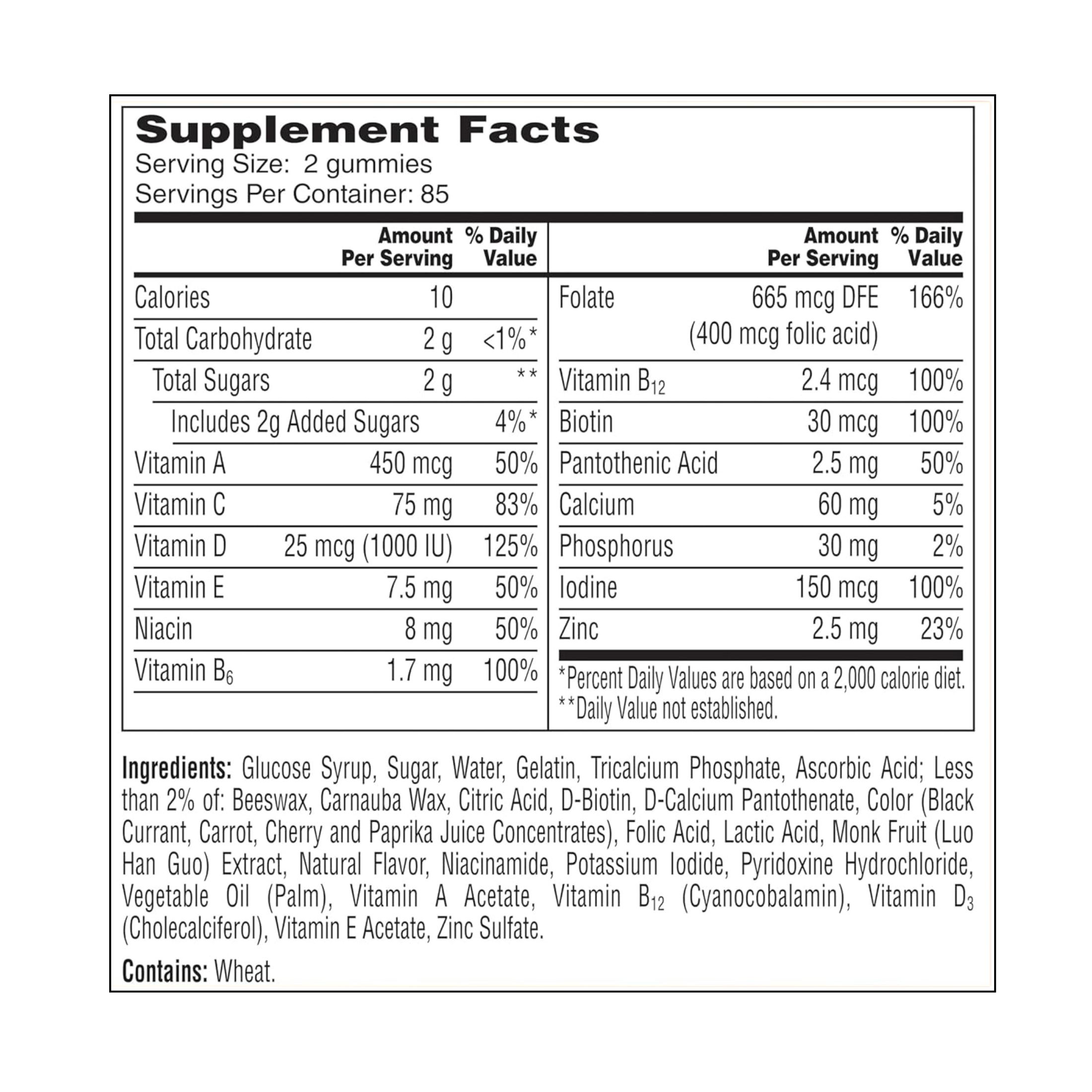 One A Day Women's Multivitamin Gummies