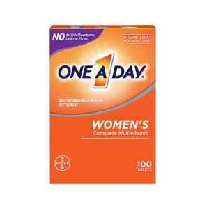 One A Day Women's Complete Multivitamin 100 Tablets