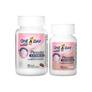 One A Day Prenatal Advanced Complete Multivitamin 60 1 Ea BOX