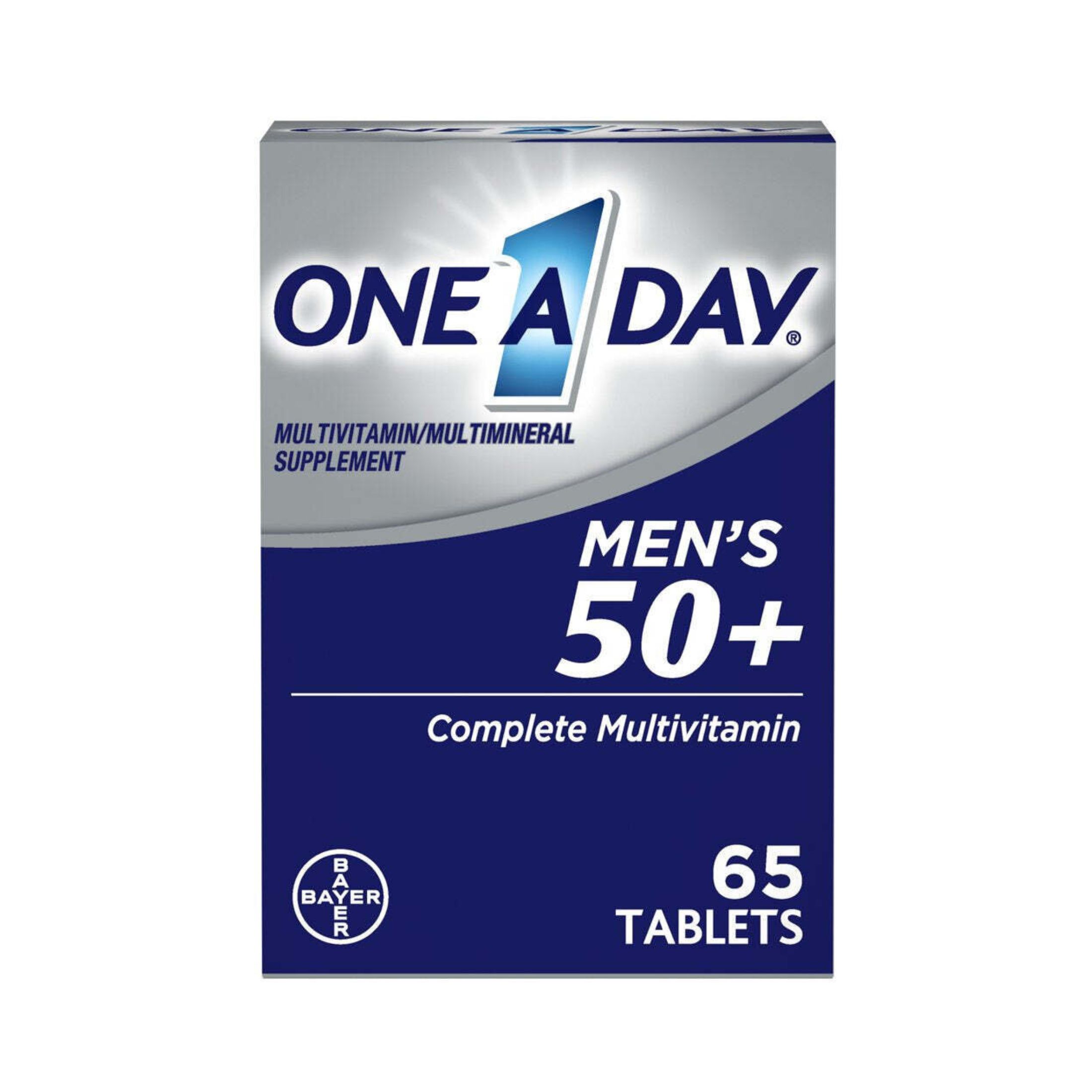 One A Day Men’s 50+ Complete Multivitamin Tablets