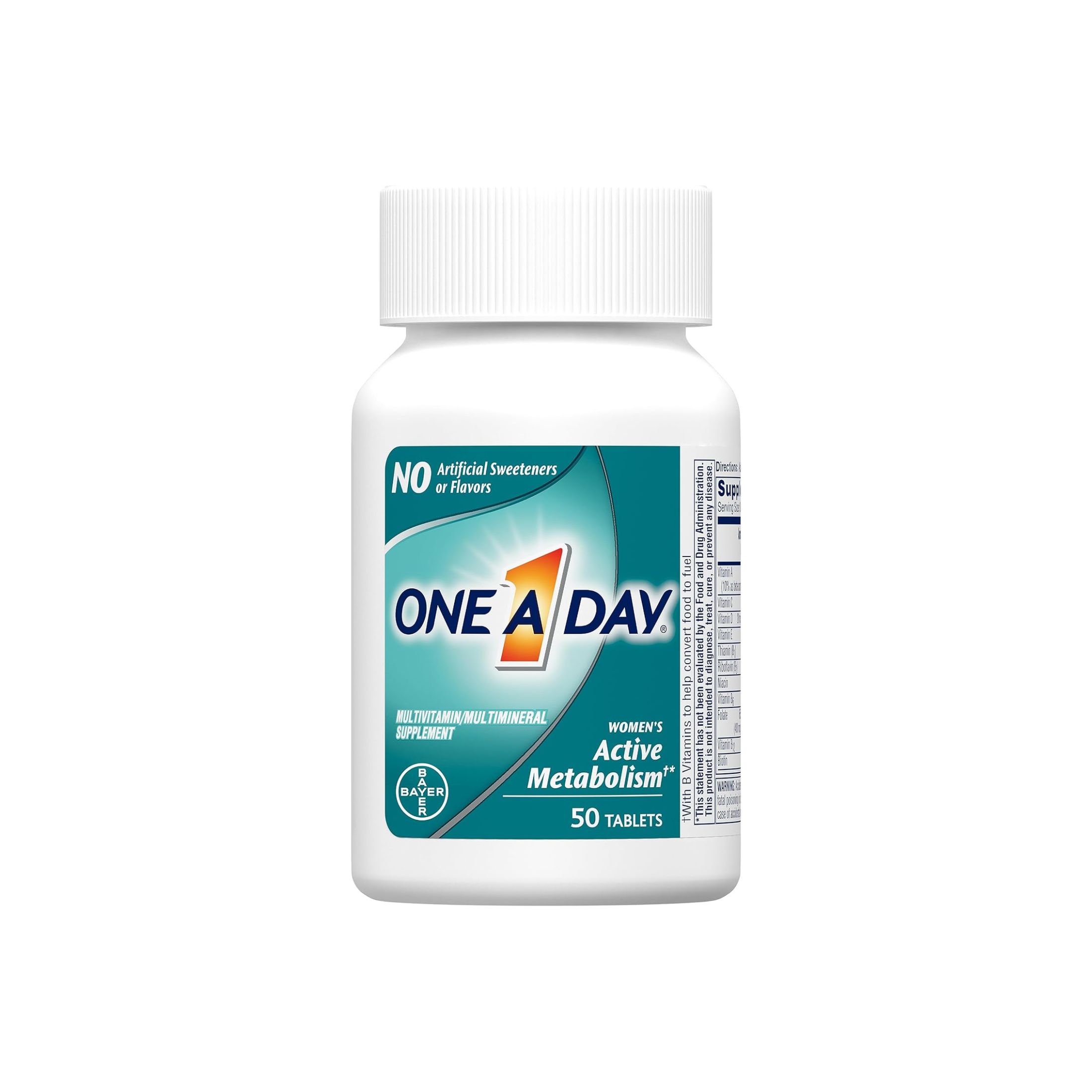 One A Day Multivitamin, Women's Active Metabolism, Tablets