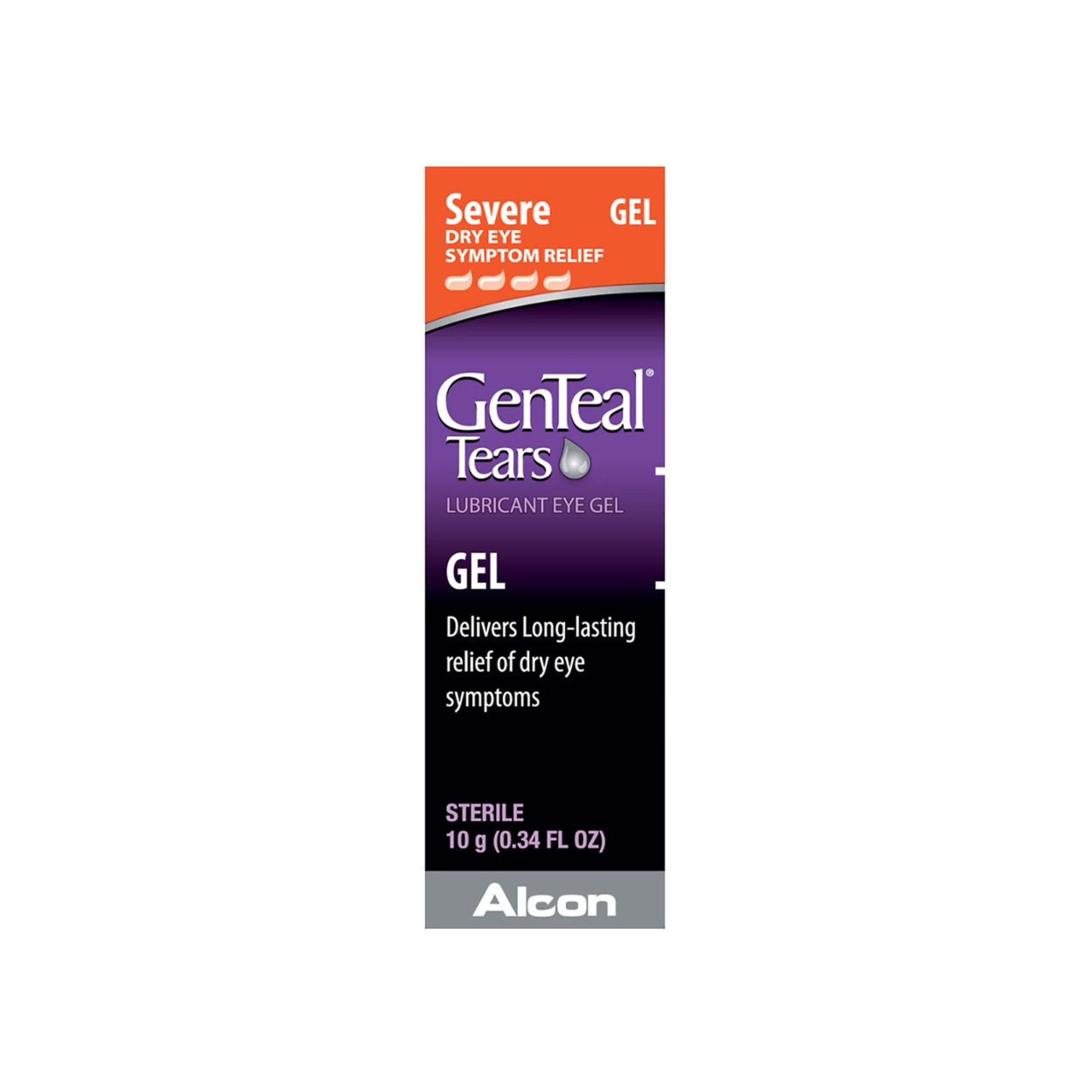 Genteal Tears Severe Lubricant Eye Gel Relief - 0.34 Oz