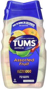 Tums Ultra Strength Assorted Fruit Antacid Chewable Tablets