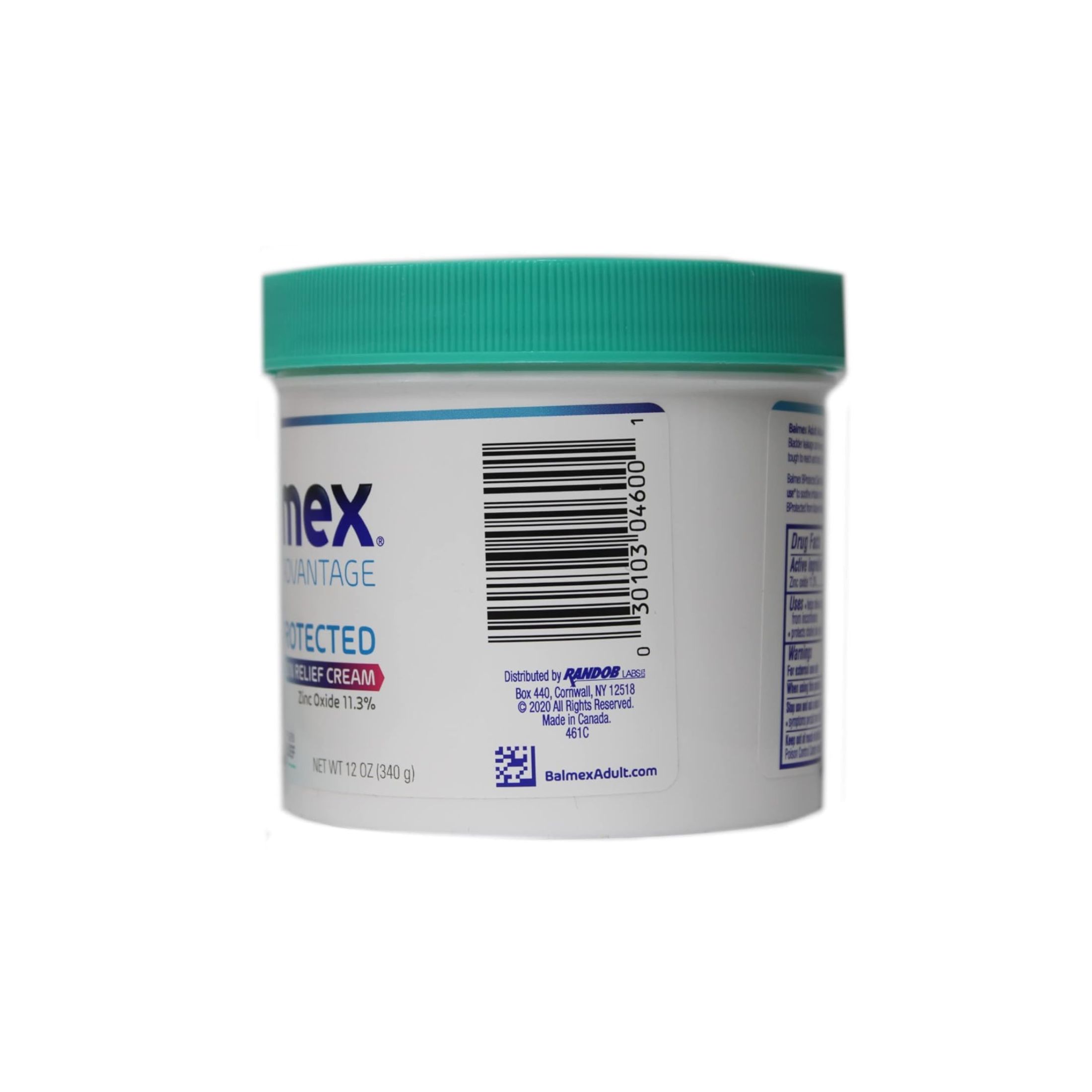 Balmex Adult Care Rash Cream 12 Oz