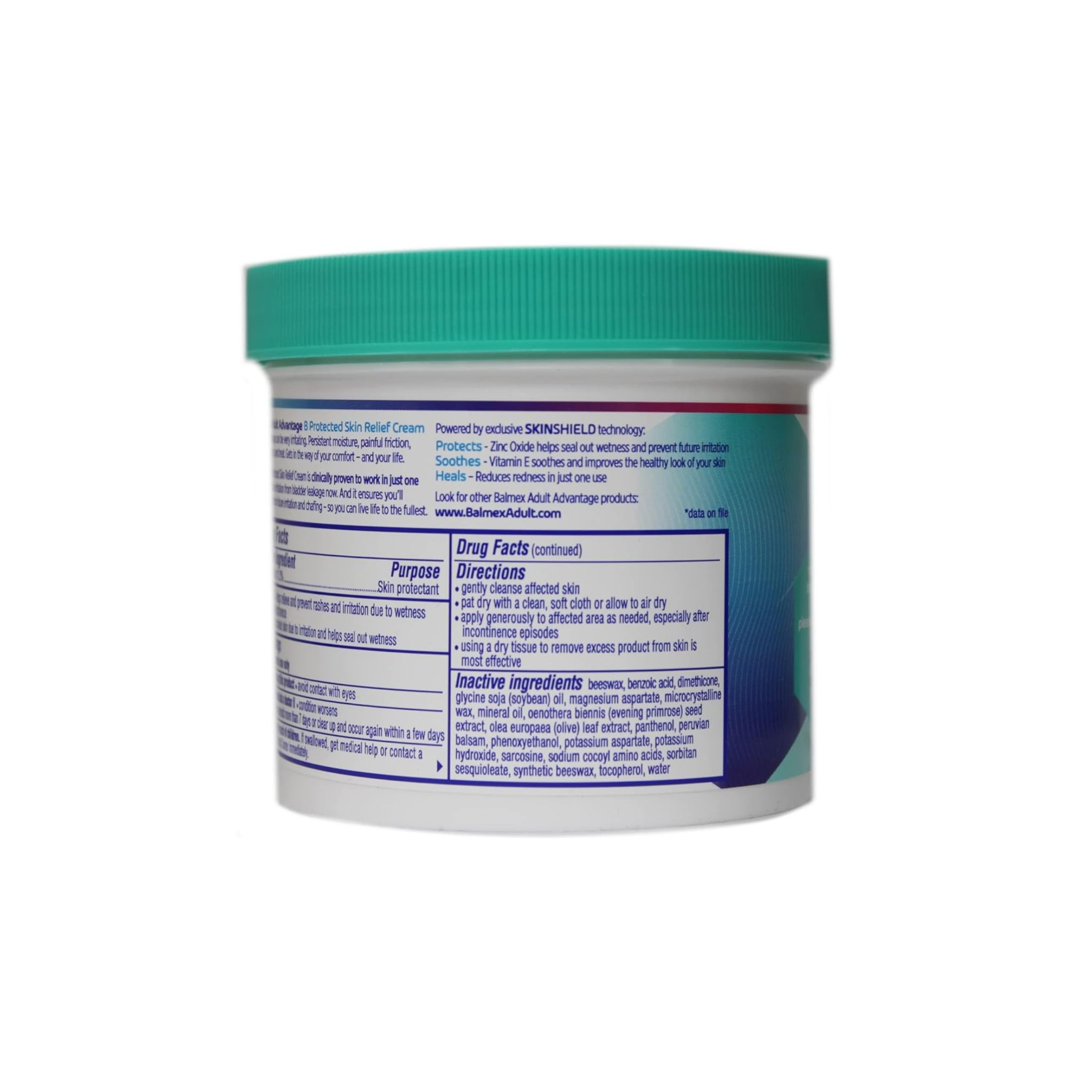 Balmex Adult Care Rash Cream 12 Oz