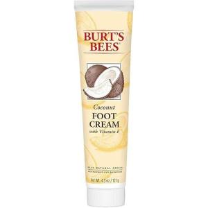 Burt's Bees Softening Foot Cream, Coconut Oil & Soap Bark 4.3 Oz