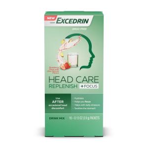 Excedrin Head Care Replenish +Focus Drink Mix