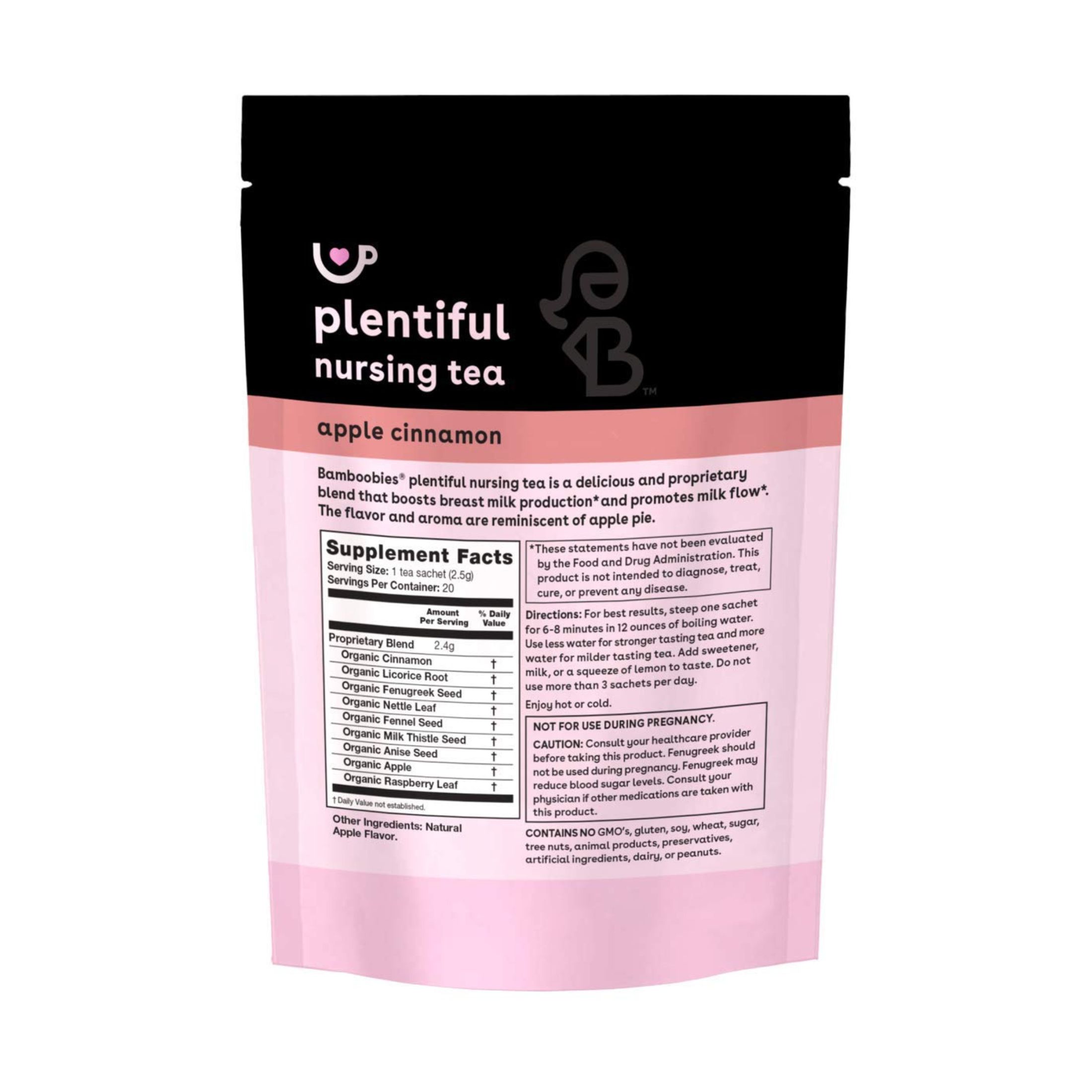 Bamboobies Pregnancy Tea For Nursing Support