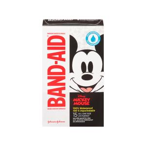 Band-Aid Disney Mickey Mouse 100% Waterproof Adhesive Bandages 15 All One Size