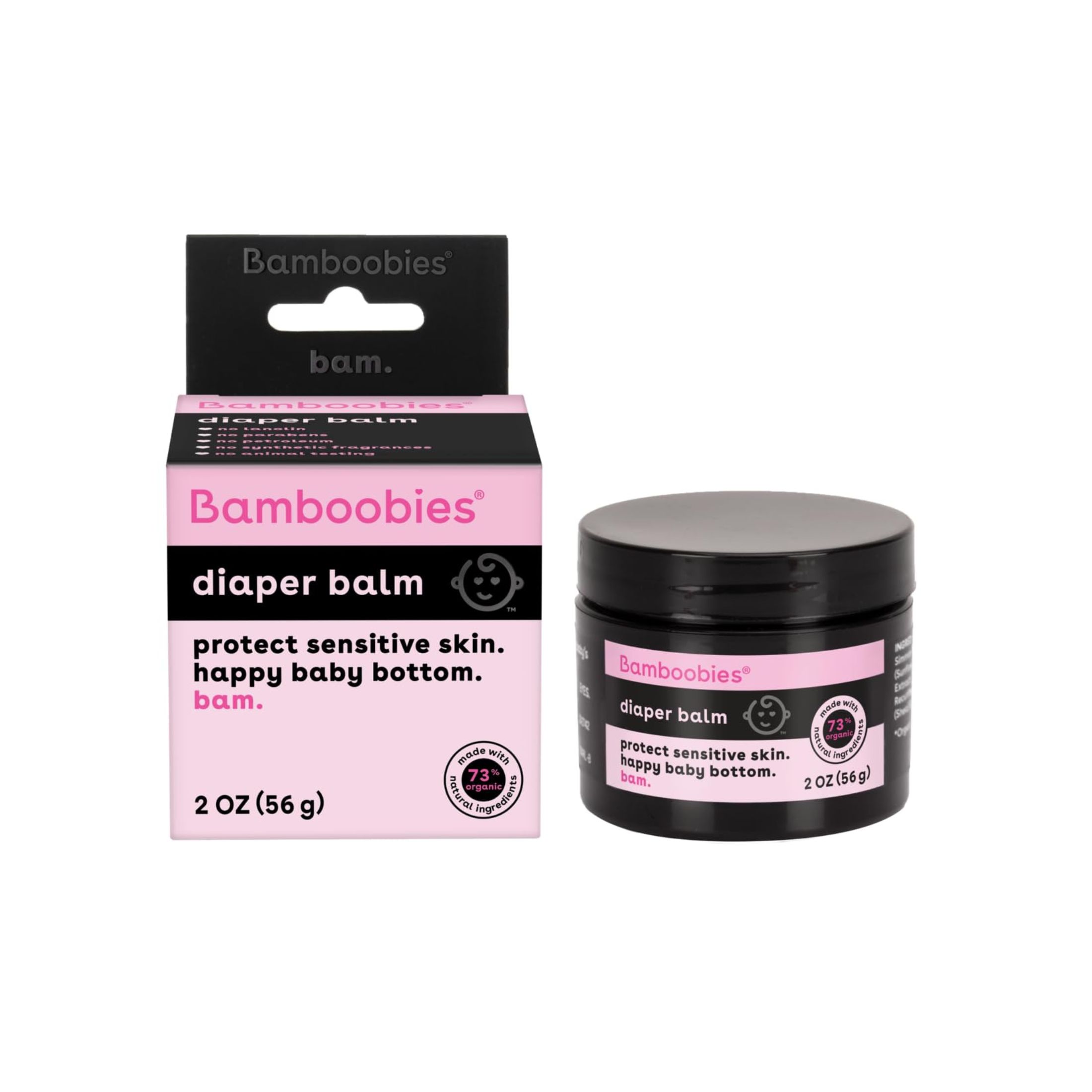 Bamboobies Organic Diaper Rash Cream 2 Oz No Lanolin Parabens Petroleum Phthalates Or Synthetic Fragrances