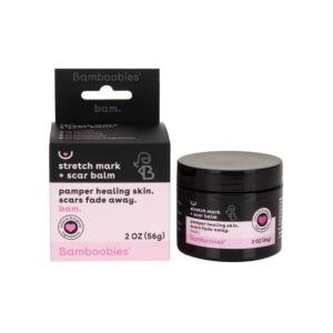 Bamboobies Stretch Mark + Scar Balm Cream - 2oz