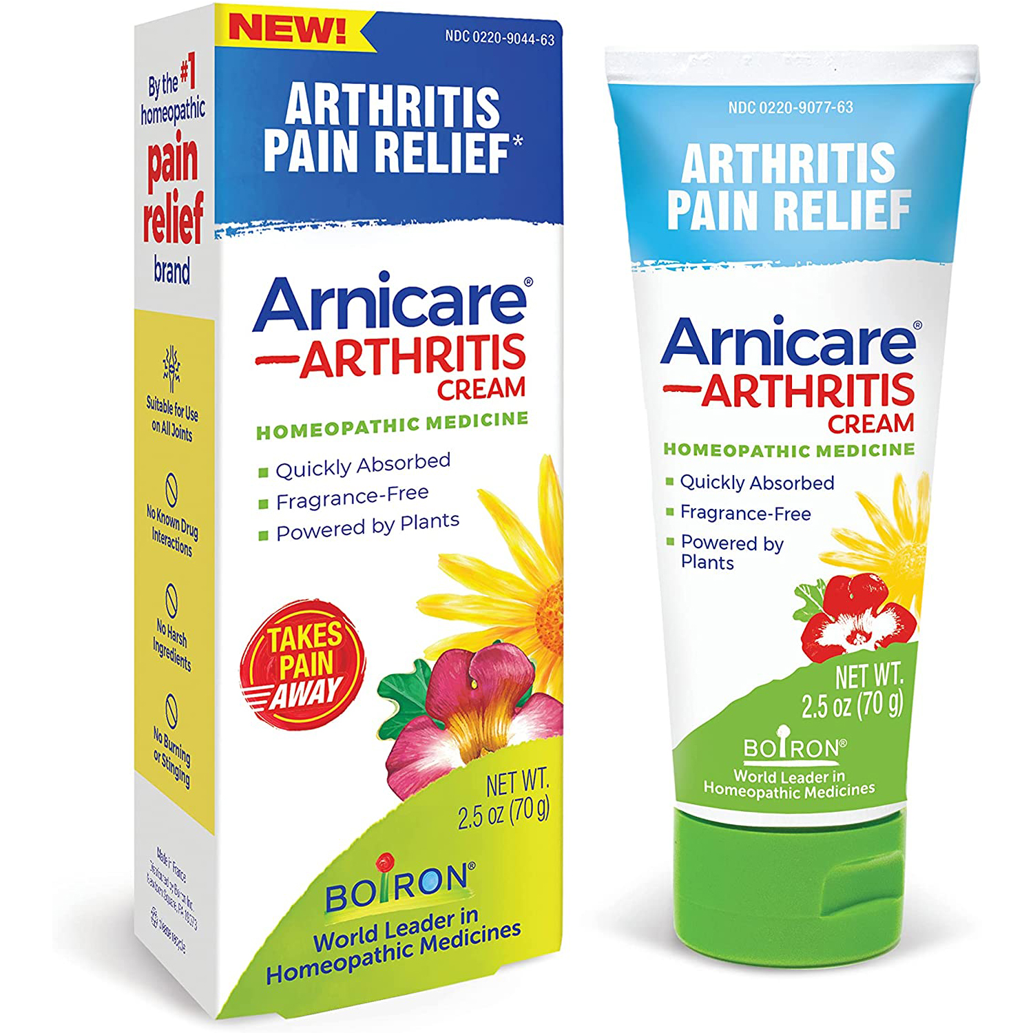 Boiron Arnicare Arthritis Pain Relief Cream - 2.5 Oz