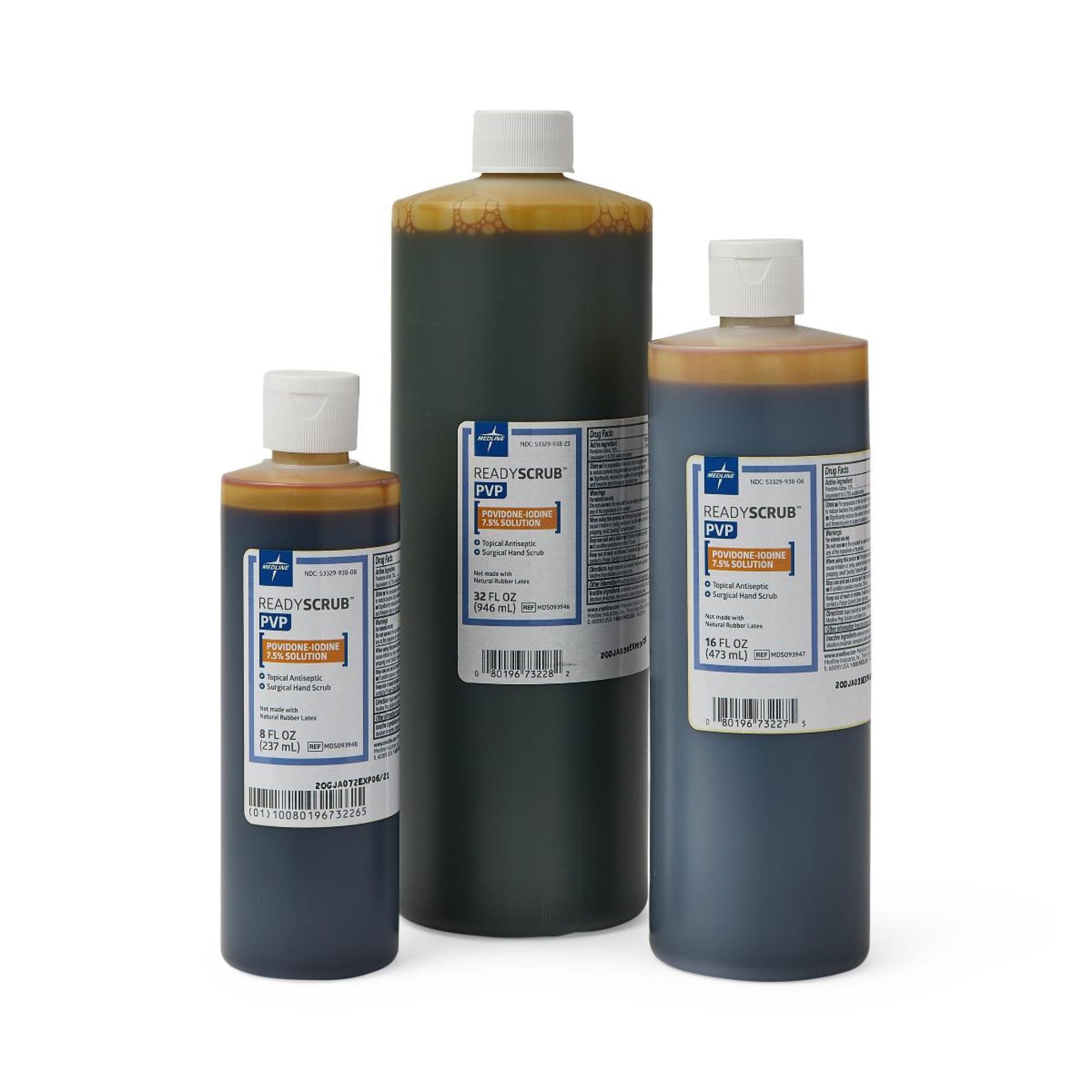 Medline Solution, Scrub, Povidone, Iodine, 4 Oz Bottle