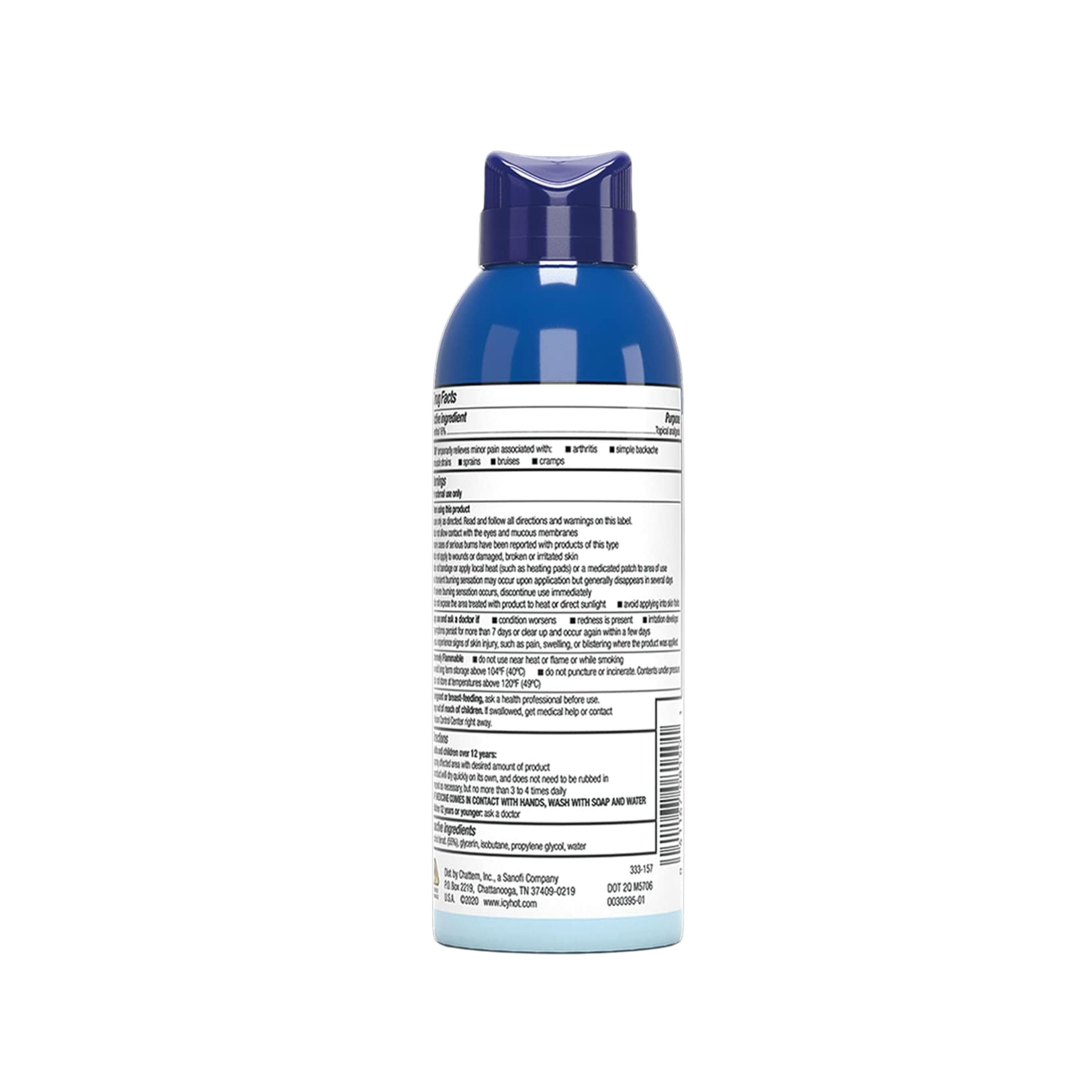 Icy Hot Original Menthol 16% Pain Relief Dry Spray