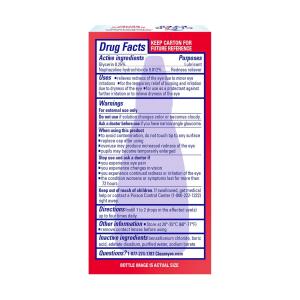 Clear Eyes Maximum Redness Relief Lubricant/Redness Reliever Eye Drops, 0.5 Fl Oz
