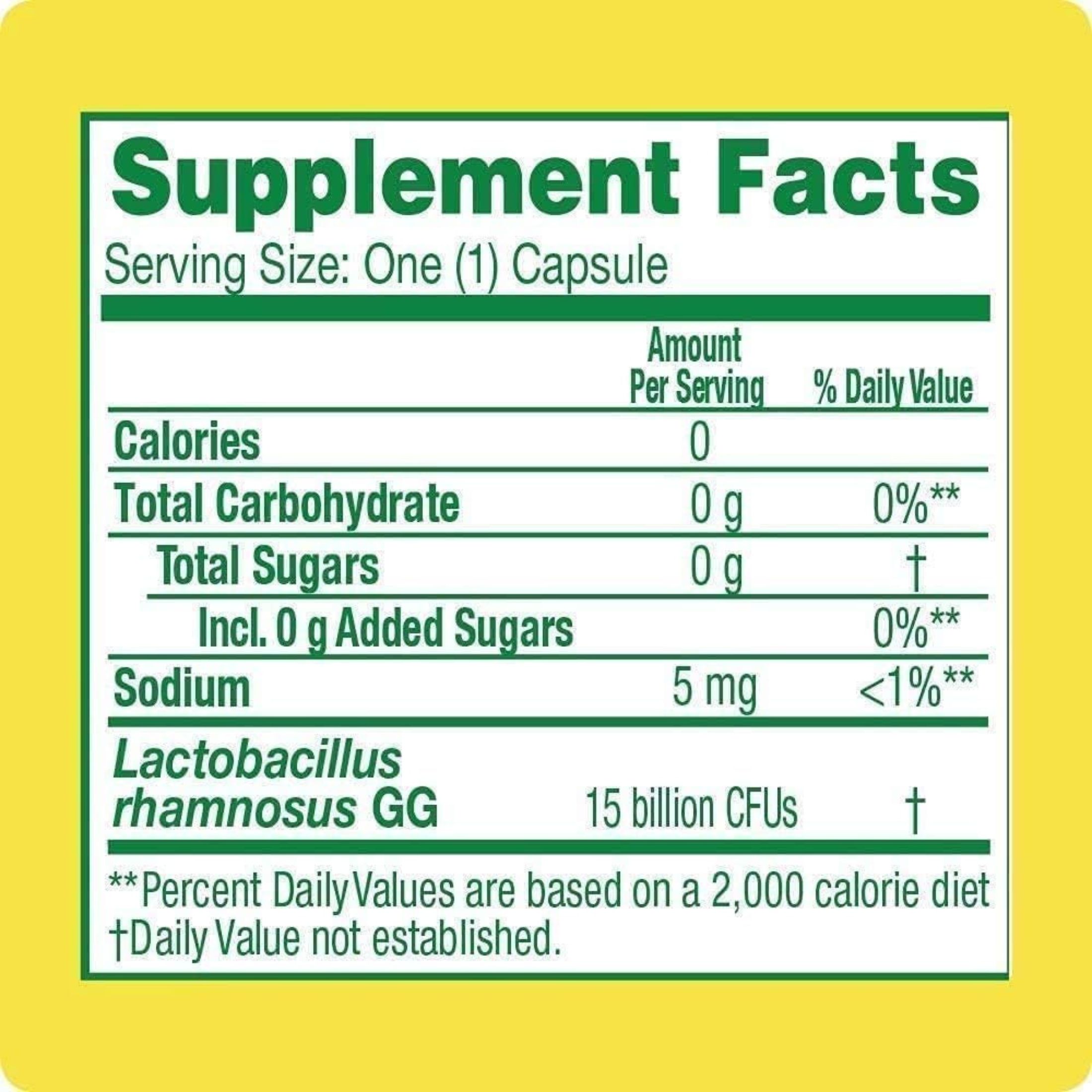 Culturelle Health & Wellness Daily Immune Support Probiotic Vegetarian Dietary Supplement Capsules For Women And Men - 30ct